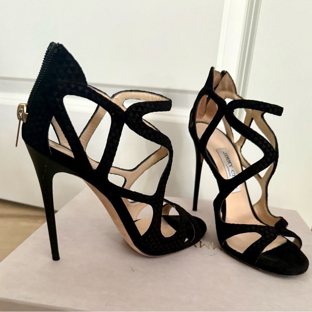 Jimmy Choo Black Stilettos
